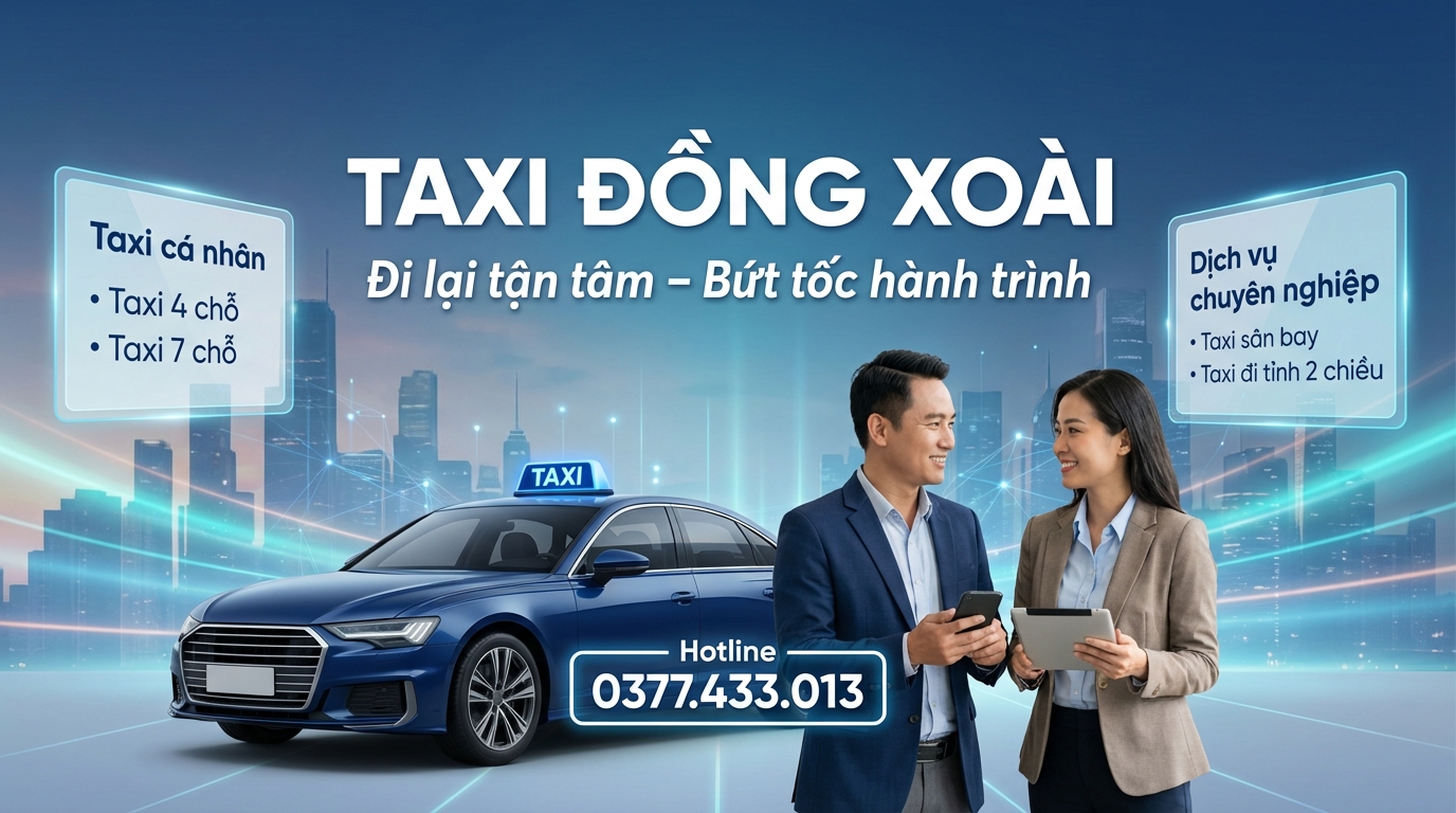 Xe Taxi đưa đón Bệnh Viện tại Đồng Xoài